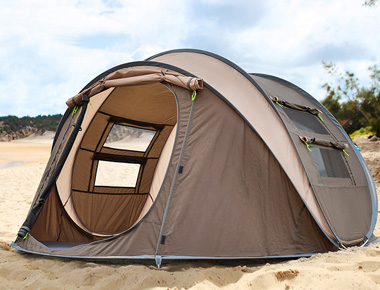 Full-automatic camping tent outdoor campers cast aside quickly