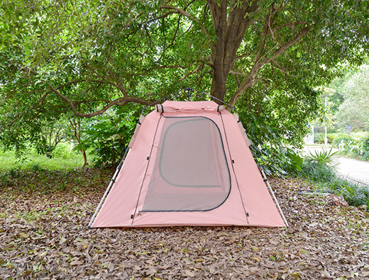 Semi-aluminum automatic tent