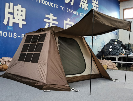 Camping camping picnic waterproof sun-proof automatic tent outdoor