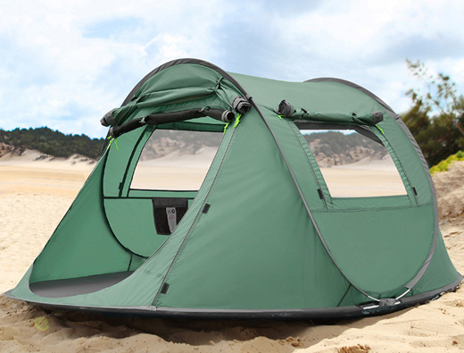 Full-automatic camping tent outdoor campers cast aside quickly