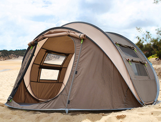 Full-automatic camping tent outdoor campers cast aside quickly