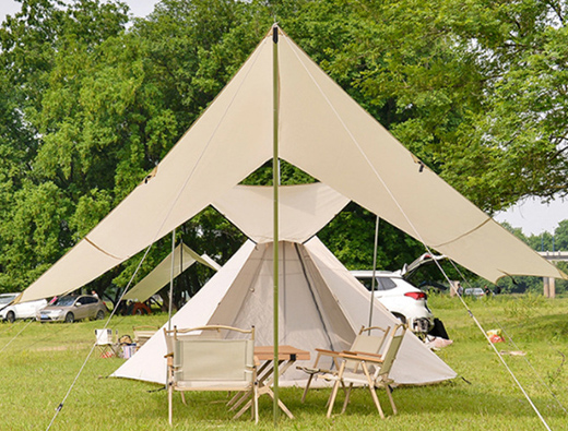 Large Butterfly Hexagon Canopy Tent