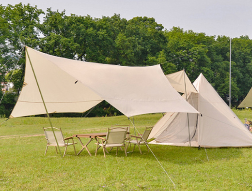 Large Butterfly Hexagon Canopy Tent Outdoor Camping Picnic Tent