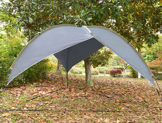 Large sunscreen and waterproof awning