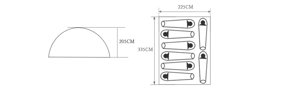 Tunnel-tent