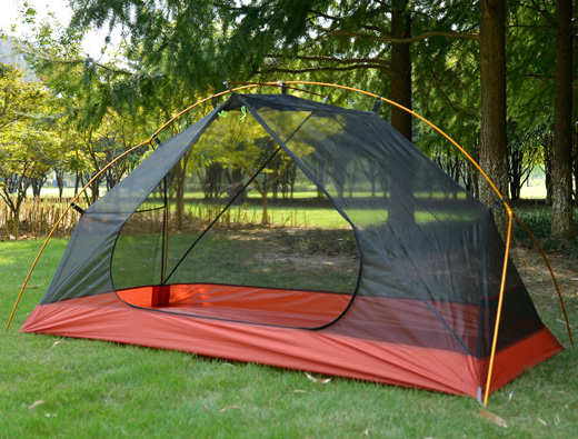 2-person super-light silicone-coated waterproof and wind-resistant tents